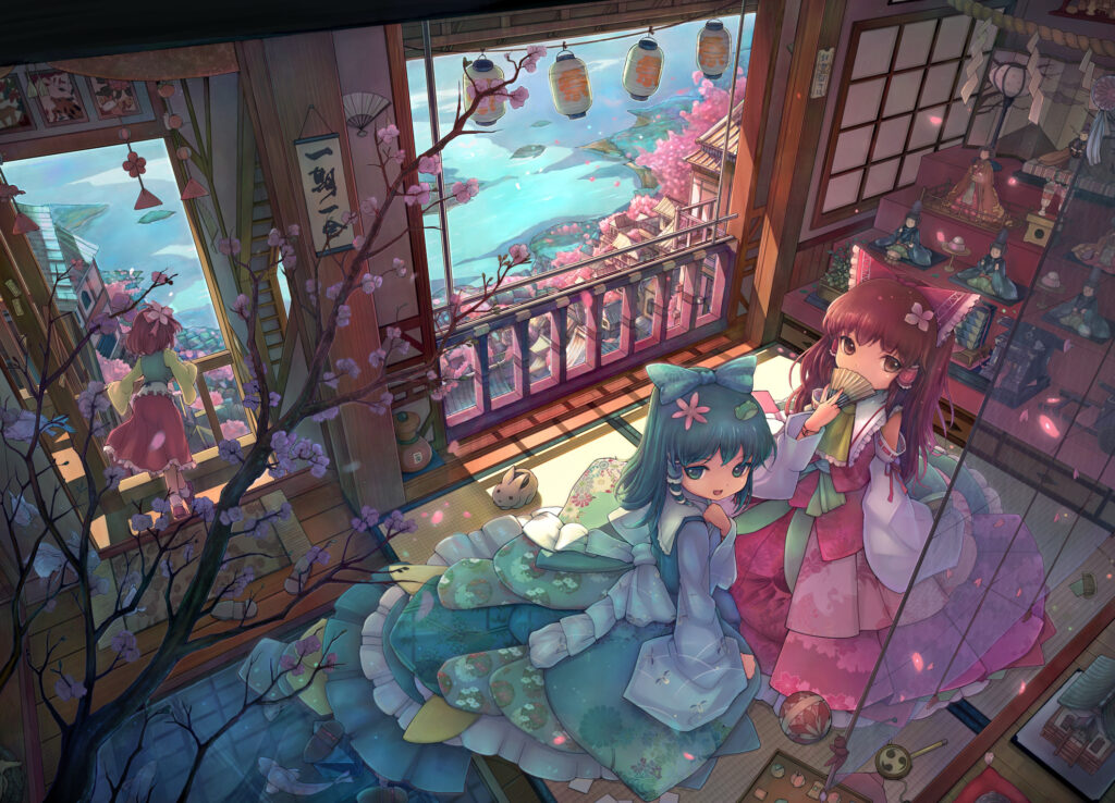 Touhou fanart by sanntouhei