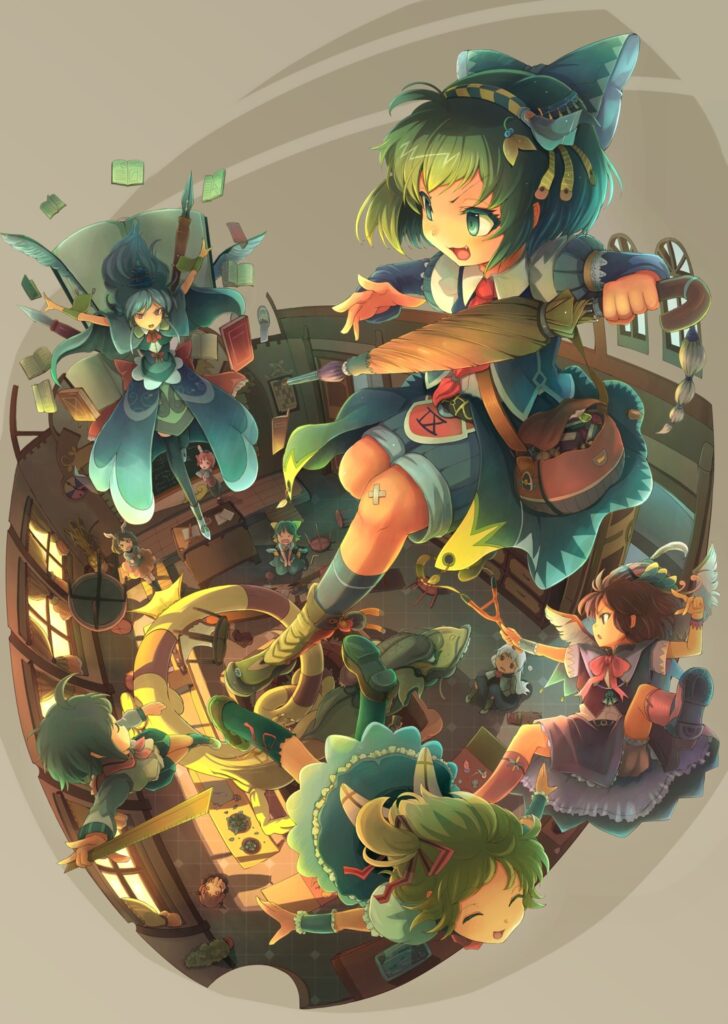 Touhou fanart by sanntouhei