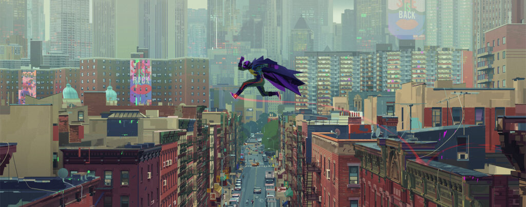 Spiderman in to the spiderverse