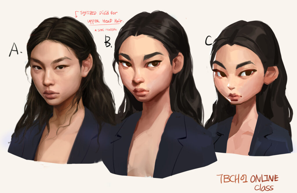 Portrait style