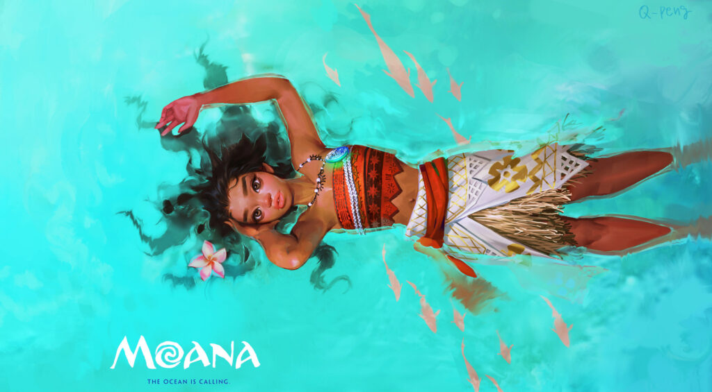 Moana Fan art