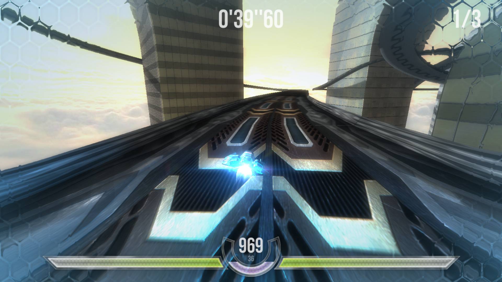 WebGL Wipeout like
