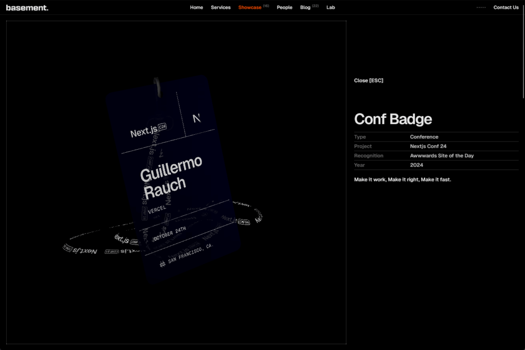 Conf Badge