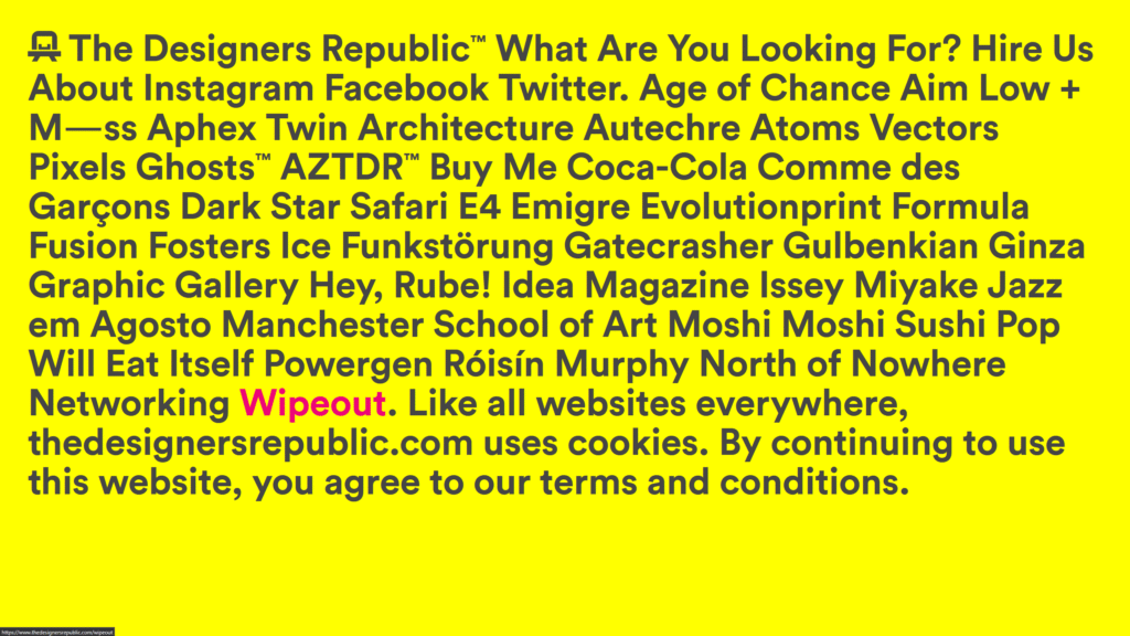 The Designers Republic⁠™: British graphic design studio