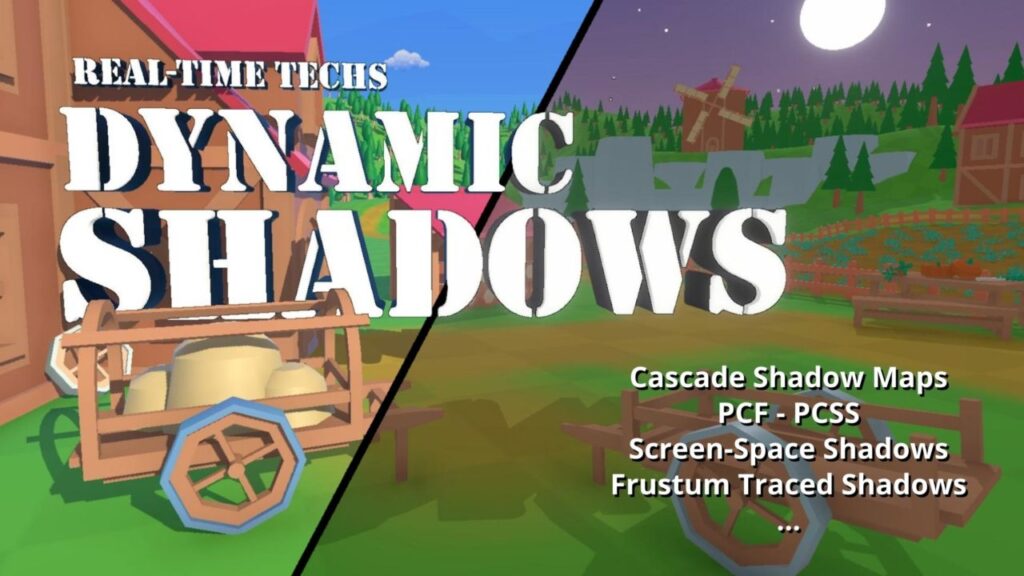 Article shadows for real time